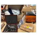 Wine Bottle Set, Rolling Ottoman, Miscellaneous