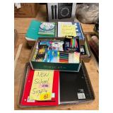 School Supplies ( Notebooks, Pens, Glue Sticks)