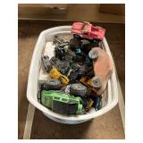 Basket of Toy Cars, Trucks, Etc.