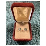 Unverified Vin. Herberts Kenosha 1ct Earrings