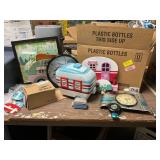 Camping Decor (Cookie Jar, Clock, Lights, Etc)