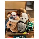 6ct Stuffed Animal Dogs