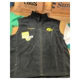 Columbia XL Full Zip Fleece Vest w/ Herky
