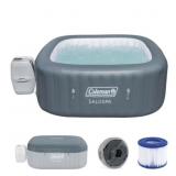 Complete? Coleman Hawaii 4-6P AirJet Hot Tub, Grey