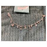 Unverified .925 Sterling Charm Bracelet