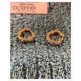 Unverified 14 Stone Earrings w/ COA