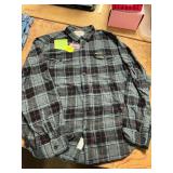 Field Stream XXL Plaid Flannel Button Up