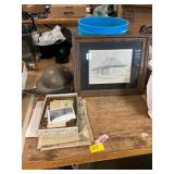 WWll Memorabilia, Framed Picture, Etc