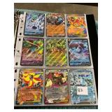 Full Binder of Pokemon Cards
