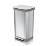 Glad Step Trash Can, Series 2, 20 Gal, Metal