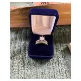 Unverified Size 7 Round Cut Engagement Ring