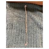 Unverified .925 Sterling Silver Bracelet
