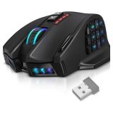 UtechSmart Venus Pro RGB Wireless MMO Mouse