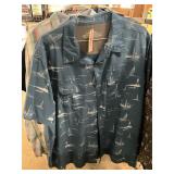 2ct Mens 3XL Resort Style Shirts