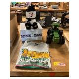L T Shirt, John Deere Tractor, Snowman
