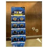 10pk YKM Button Batteries
