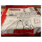 Peanuts Brand Comic Strip Shower Curtain