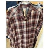 (3) Button Down Shirts Size 4XL