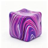 FoxVilla Sensory Swirl Stress Cube (Purple)