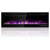 Electactic 60" Electric Fireplace Insert