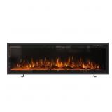 Flame 60" Wall-Mounted Fireplace Thermostat