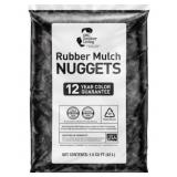37.5 cu ft Premium rubber mulch