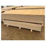Approx 52 sheets 5/8x4x9 Fire shield gypsum board