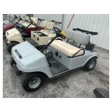 Club car electric golf cart has charger