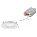 Juno Matte White 4-in LED Downlight