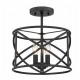 Hastings 12-in 2-Light Satin Bronze Mount