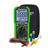 600V Slim AC/DC Auto-Ranging DMM with Temp