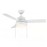 Caprice 44-in LED Ceiling Fan with Light