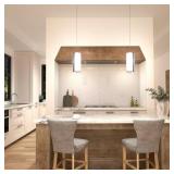 Artika Subway Round 12W 1-Light Chrome Pendant