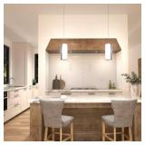 Artika Subway Round 12W 1-Light Chrome Pendant