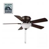 Hawkins III 44-In LED Flush Mount Fan w/ Light