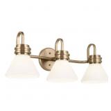Farum 26 in. 3-Light Vanity Light w/ Glass