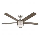 Merwry 52 in. LED Ceiling Fan with Light