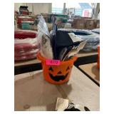 Halloween Bucket Filled W/ Halloween Themed Items