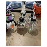 4ct Cups 6ct Masks & Skeleton Candle