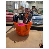 Halloween Bucket Filled W/ Halloween Themed Items