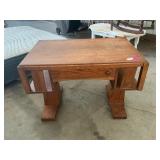 Vintage oak desk