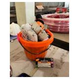 Halloween Bucket Filled W/ Halloween Themed Items