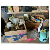 Lightning, glassware, toys