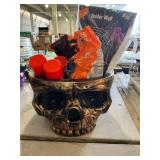 Halloween Bucket Filled W/ Halloween Themed Items