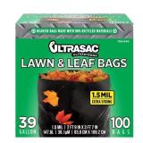 Ultrasac 39 Gallon Lawn & Leaf Bags (-100)