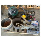 Battery chargers, flower pots, hardware
