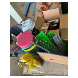 Water coolers, tail lights, socket trays