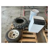 ATV 25x10-12 tire, 12 in tire, dehumidifier