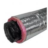 7 in. x 25 ft. Insulated Duct R6 Silver Jacket