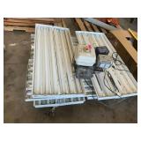 Fluorescent lights, 5 hp Honda motor